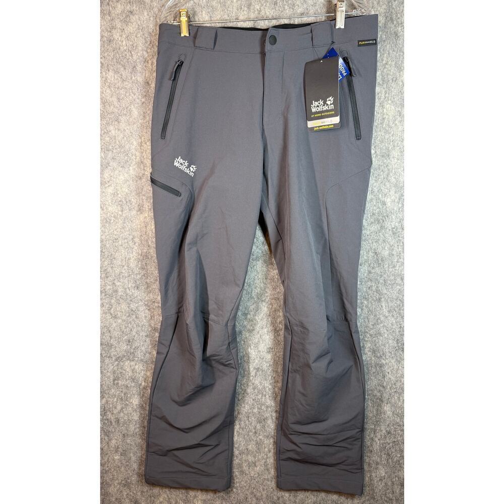 NEW Jack Wolfskin Mens Activate Thermic Flex Shield Pants Outdoor Hiking - Med